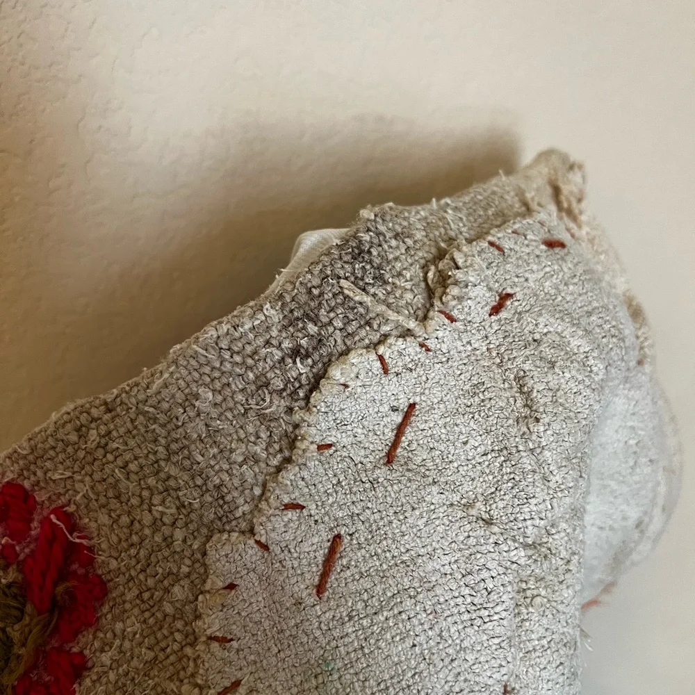 Anthropologie  Patchwork Textile Pillow Case